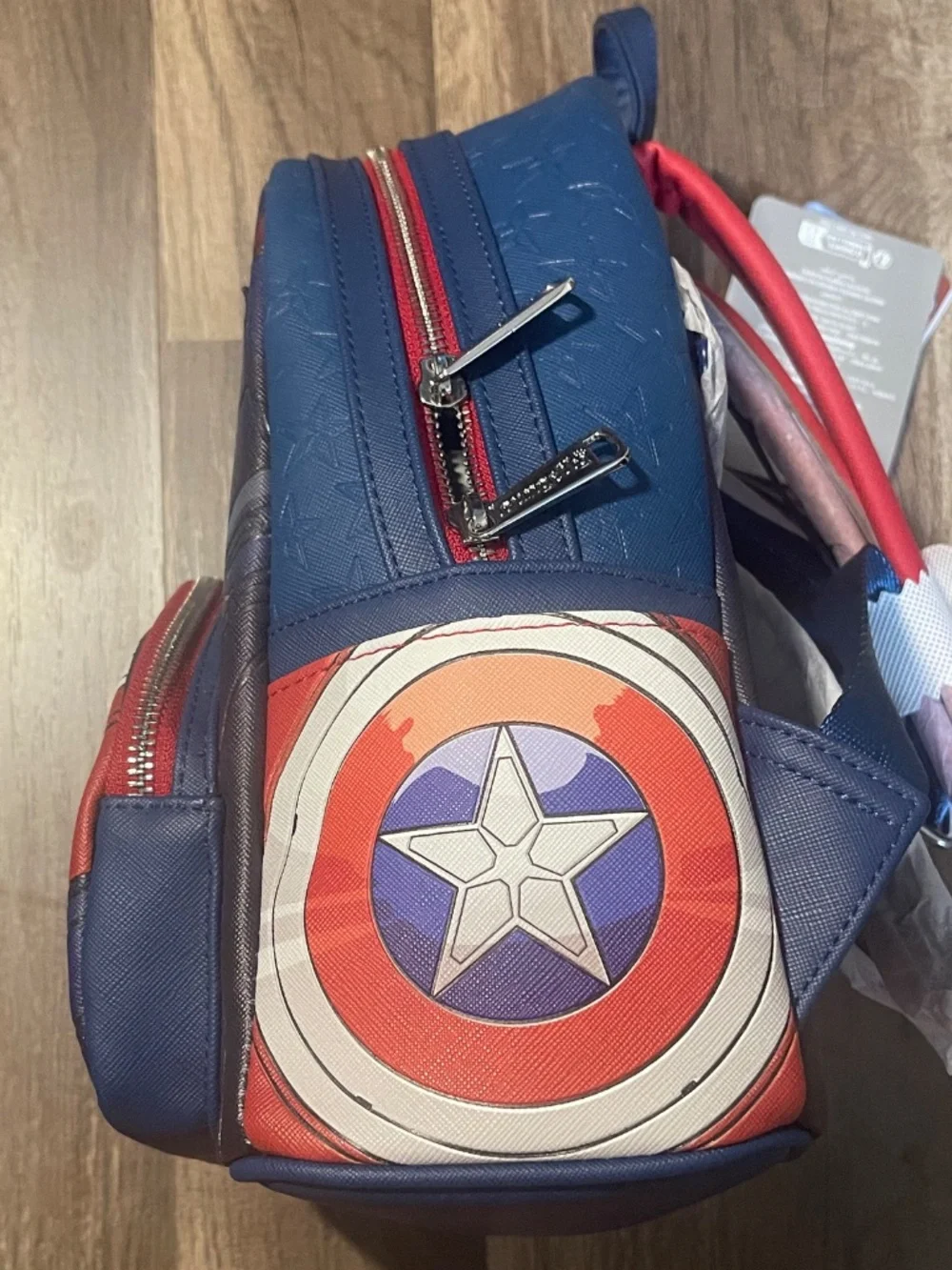 Marvel Disney Captain America Brave New World mini backpack